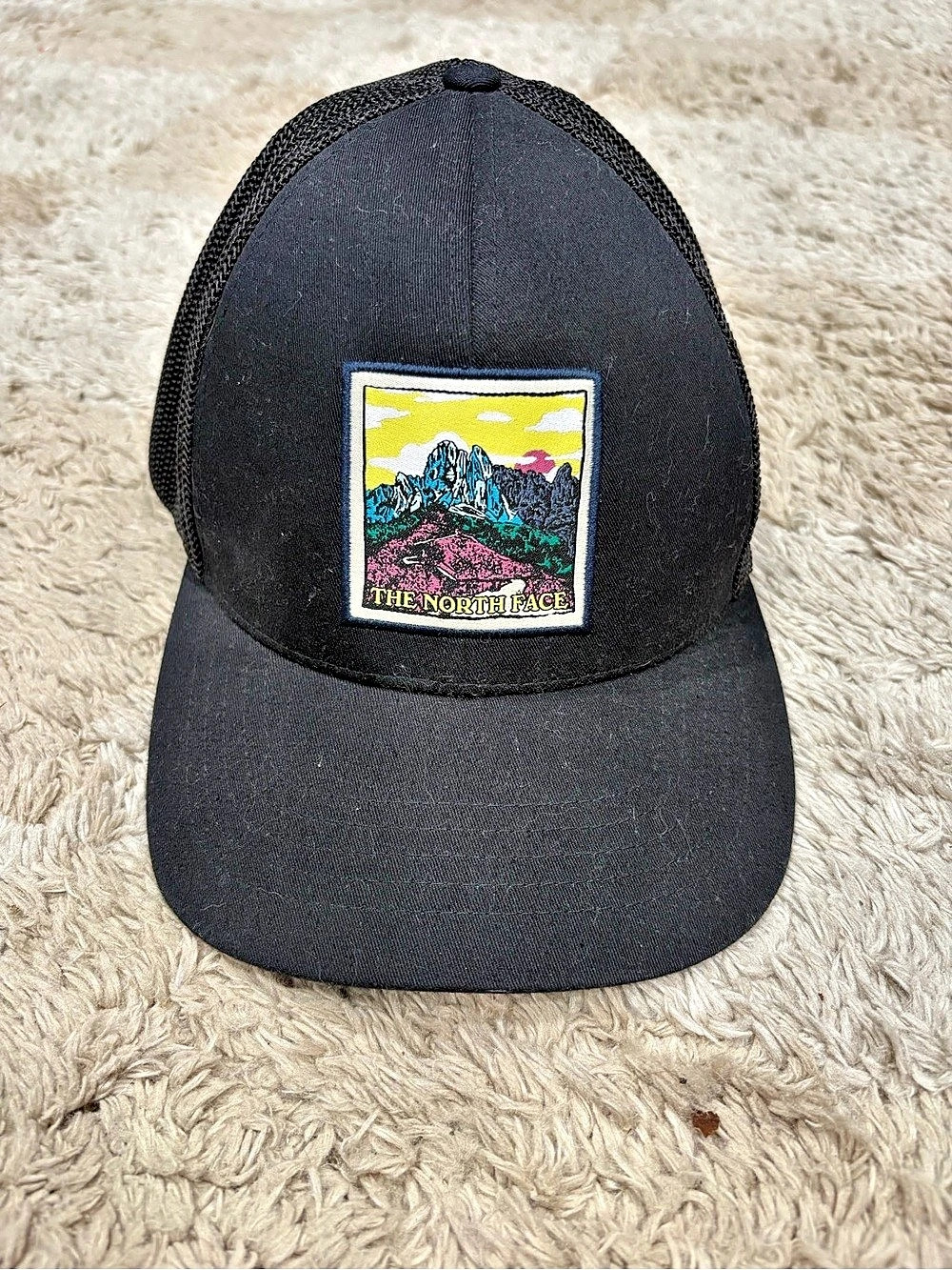 The North Face Graphic Trucker Hat Black Size L-XL/G-TG